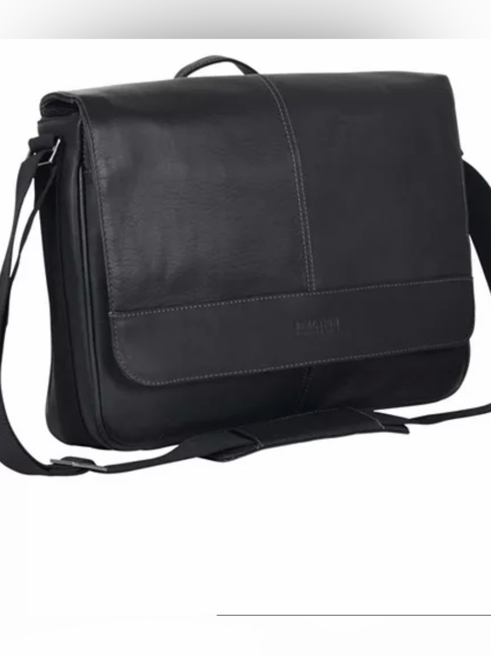 Kenneth Cole Reaction Columbian Leather Messenger Bag